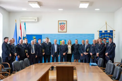 Župan Petry održao prijem za predstavnike vatrogastva povodom međunarodnog Dana vatrogasaca i blagdana sv. Florijana