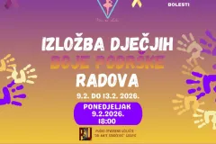 “Boje podrške” u Gospiću: Izložba dječjih radova u znaku borbe malignih bolesti