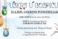 Uskrsni ponedjeljak u Gospiću: Doručak, glazba i potraga za pisanicama