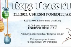Uskrsni ponedjeljak u Gospiću: Doručak, glazba i potraga za pisanicama