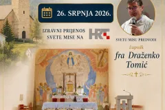 Sveta misa iz Brinja u nedjelju na HRT-u