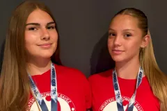 Prvo Europsko prvenstvo i prva reprezentativna medalja za Martu Kulaš i Saru Vukelić