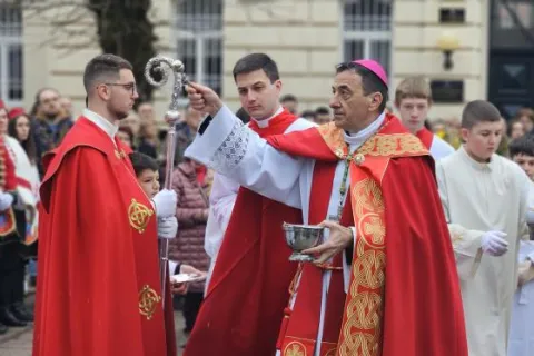 Svečano proslavljena Cvjetnica u Gospiću