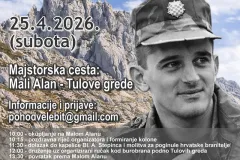 5. hod za Gavrana ponovno okuplja branitelje i planinare na Velebitu