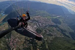 Član paragliding kluba “Sokolovi” iz Vrhovina odletio jedan od najboljih letova Hrvatske svih vremena