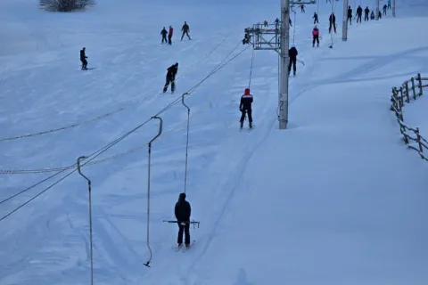 Zimska radost na Plitvicama - Otvoreno skijalište Mukinje