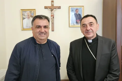Biskup Medo primio generalnog vizitatora Franjevačke provincije Presvetog Otkupitelja
