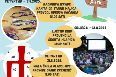 Mala škola glagoljice danas u dvorani Vatrogasnog doma u Otočcu