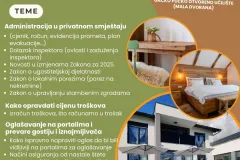 Edukacija za privatne iznajmljivače u Otočcu