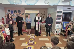 Biskup Marko Medo zazvao Božji blagoslov nad djecom u Dječjem vrtiću Pahuljica