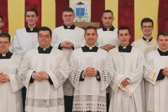 Bogoslov Petar Huseinović primljen među kandidate za svete redove u gospićkoj katedrali