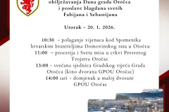 Otočac se priprema za obilježavanje Dana grada i blagdana svetih Fabijana i Sebastijana