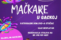 Najluđe i najšarenije doba godine stiže u Gacku – Mačkare u Otočcu i ove godine donose vrhunsku zabavu!
