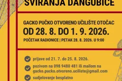 Prijave na radionicu sviranja dangubice u Otočcu