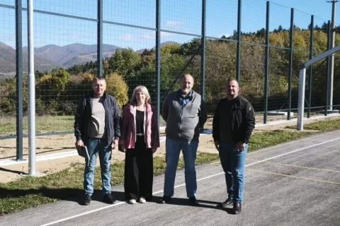 Uređeno školsko igralište u Udbini za što je osigurano 113 tisuća eura