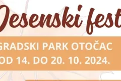 Uskoro 3. po redu Jesenski festival u Otočcu