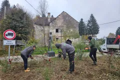 U Brinju održana volonterska akcija jesenskog okapanja ruža i obrezivanja vrba