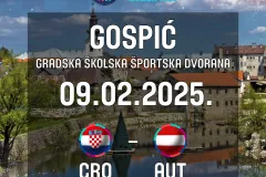 Gospić domaćin ključne utakmice Hrvatske ženske košarkaške reprezentacije u kvalifikacijama za Europsko prvenstvo 2025.
