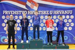 Uspješan nastup Hrvačkog kluba Gospić na Prvenstvu Hrvatske U17