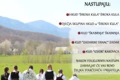 Ove subote 4. Večer folklora u Širokoj Kuli