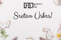Sretan Uskrs želi vam Najbolje iz Like!
