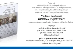 Predstavljanje romana “Godina i vječnost” Vladimira Lončarevića u Senju