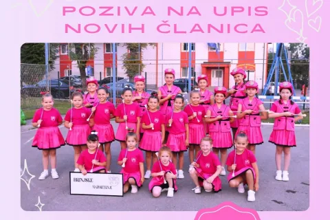 Brinjske mažoretkinje otvaraju upise za nove članice
