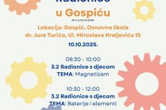 STEM znanost u Gospiću: Edukativne radionice za djecu u Osnovnoj školi dr. Jure Turića