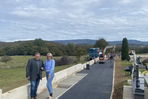 Prva faza uređenja groblja Križpolje privodi se kraju