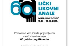 Muzej Like obilježava 60 godina Likanala izložbom “Živio je (za) umjetnost Stipe Golca (1939. – 2018.)”