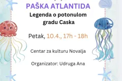 Paška Atlantida u fokusu dječje radionice: U Novalji se otkriva legenda o potonulom gradu Caska
