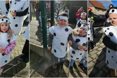 Vrtićarci kao mali dalmatineri prošetali Brinjem i osvojili srca prolaznika