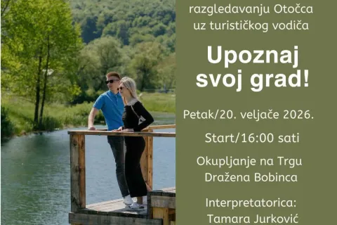 “Gacka – voda koja drži priču”: Besplatno razgledavanje Otočca povodom Dana turističkih vodiča