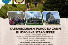 Planinarsko društvo “Škamnica” Brinje poziva na tradicionalni proljetni pohod