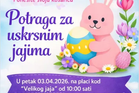 Vesela potraga za uskrsnim jajima u Karlobagu