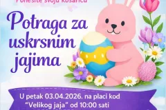 Vesela potraga za uskrsnim jajima u Karlobagu