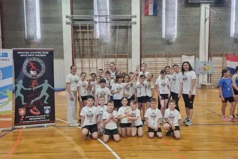Sjajni rezultati mladih članova Atletskog kluba Velebit na županijskom natjecanju u Poličniku