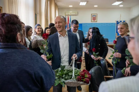 Uoči Međunarodnog dana žena u Ličko-senjskoj županiji održan tradicionalni prijem za zaposlenice