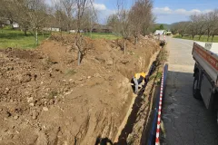 [FOTO] Započela izgradnja vodoopskrbnog cjevovoda na području Lovinca u vrijednosti 860 tisuća eura