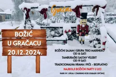Advent u Gračacu - glazbeni nastupi, bogata gastronomska ponuda i doček dječje Nove godine