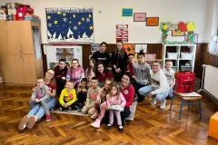 Crveni križ Gospić posjetio Osnovne škole u Pazarištu i Klancu