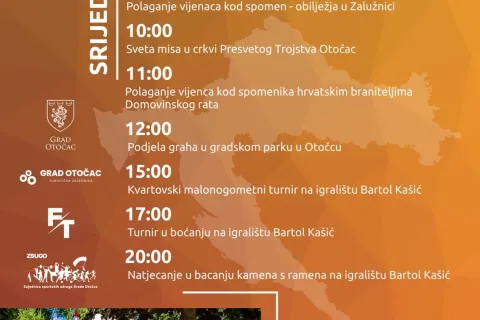 Otočac obilježava Dan pobjede i domovinske zahvalnosti