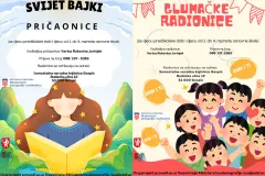 Dječja pričaonica “Svijet bajki” i “Glumačka radionica” u Samostalnoj narodnoj knjižnici Gospić