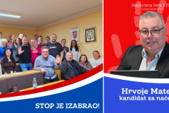 Hrvoje Matejčić kandidat za načelnika Općine Plitvička Jezera ispred NL STOP