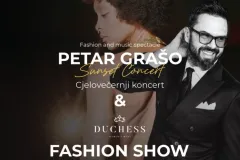 Koncert Petra Graše u Karlobagu uz pratnju modnog showa