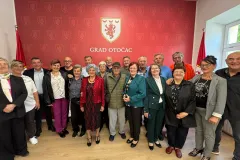 Gradonačelnik Bukovac primio članove Udruge umirovljenika Otočac