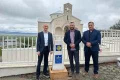 U Udbini postavljen kamen temeljac oznake Camino rute El Camino de Santiago - Put svetog Jakova