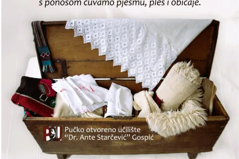 POU Gospić poziva nove članove u Folklorni ansambl „Dr. Ante Starčević“
