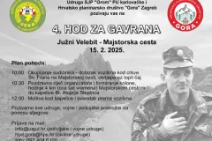 Sjećanje na heroje - 4. Hod za Gavrana na južnom Velebitu