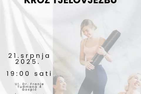 Besplatna radionica za žene u Gospiću: “Temelj ženskog zdravlja kroz tjelovježbu”